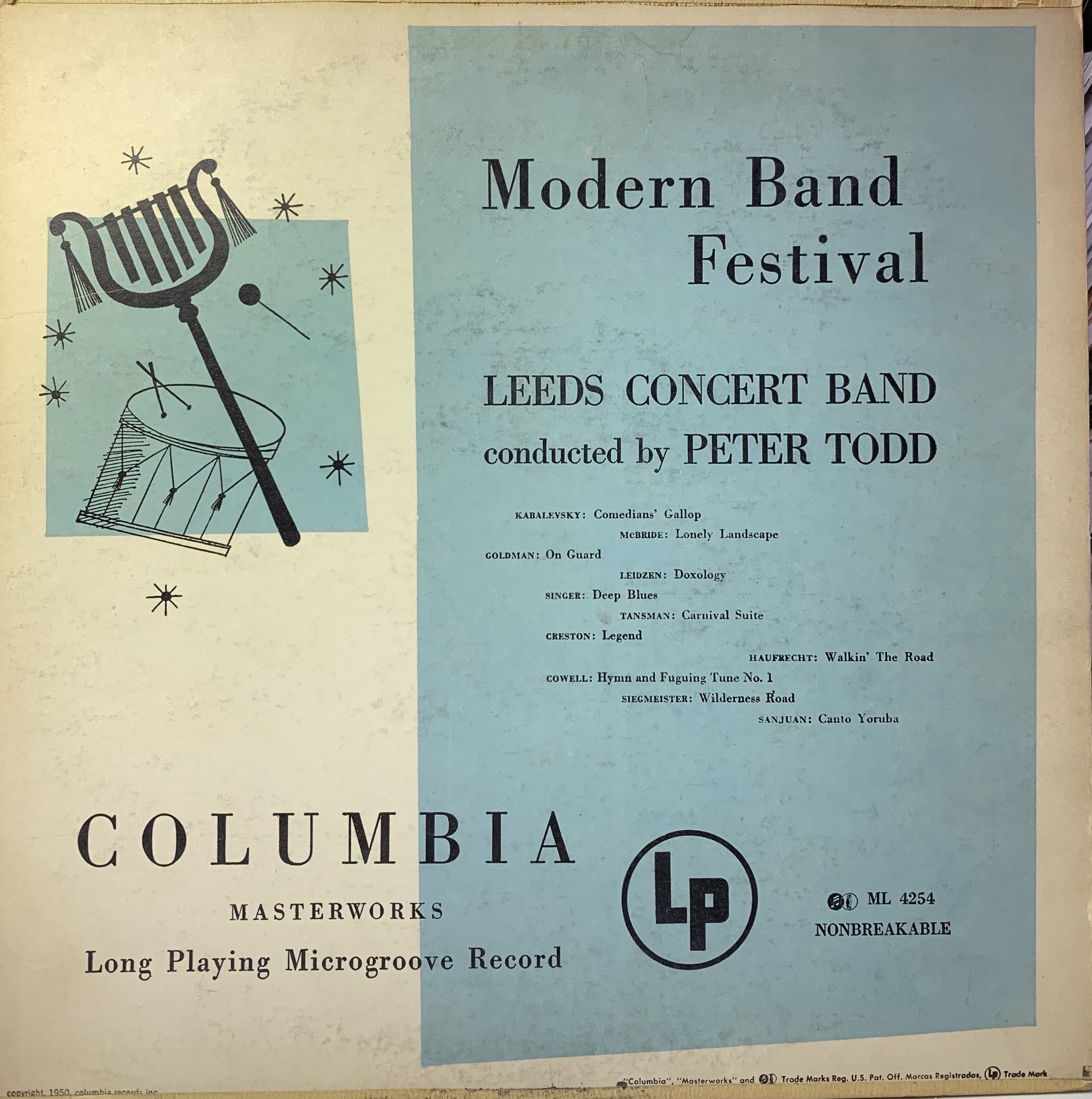 Modern Band Festival (Columbia LP)